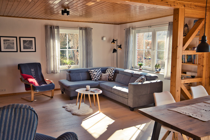 Ferienhaus in Grube - Rosenfelde - Wohnzimmer zum Relaxen