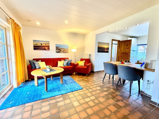 Ferienwohnung in Fehmarn OT Albertsdorf - Weber I - Wohnbereich