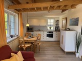Ferienwohnung in Fehmarn OT Albertsdorf - Weber III - Leiter hochgeklappt K&uuml;che