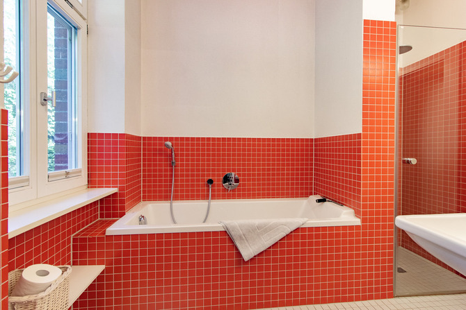 Ferienwohnung in Barhöft - Lotsenwohnung - Lotsenhaus Barhöft - Lotsenwohnung - Badezimmer