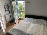 Ferienwohnung in Kühlungsborn - Strandstrasse-OstSeestern - Schlafzimmer - Fenster zum Innenhof