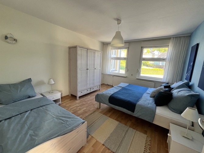 Ferienwohnung in Ostseebad Heringsdorf - Sonnenschein FeWo 1 - Schlafzimmer