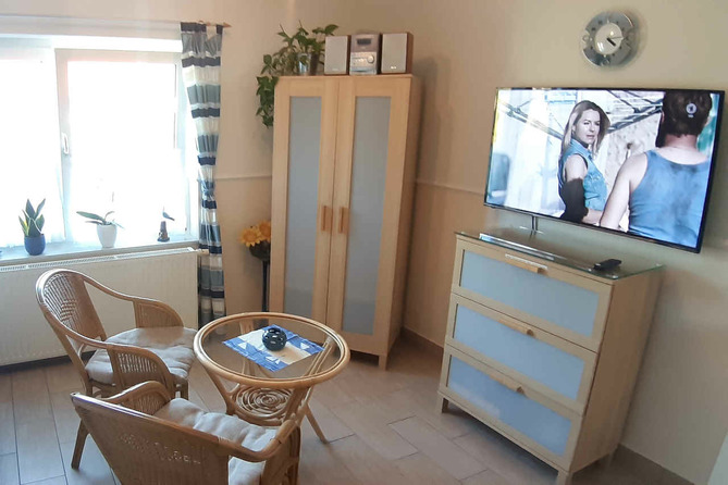 Appartement in Ostseebad Heringsdorf - Schön App. EG - Wohnbereich