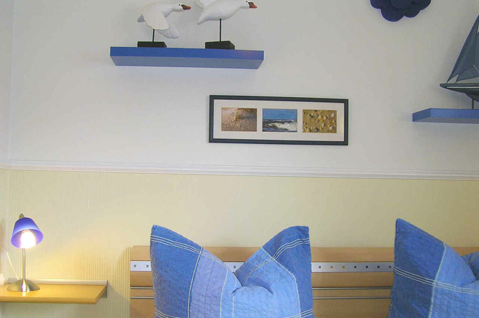 Appartement in Ostseebad Heringsdorf - Schön App. EG - Schlafbereich