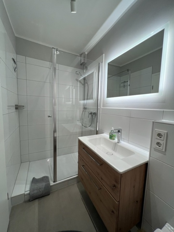 Ferienwohnung in Gr&ouml;mitz - Weidenweg 31 - Dusche