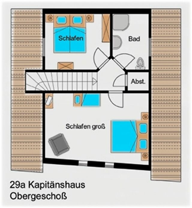Ferienhaus in Gro&szlig; Zicker - Kapit&auml;nshaus - Bild 15