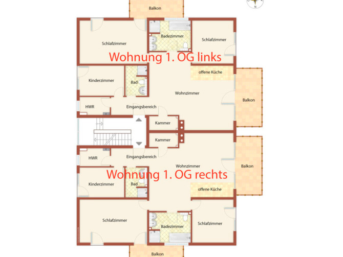 Ferienwohnung in Glowe - Wohnung mein-Glowe 1.OG rechts - Bild 11