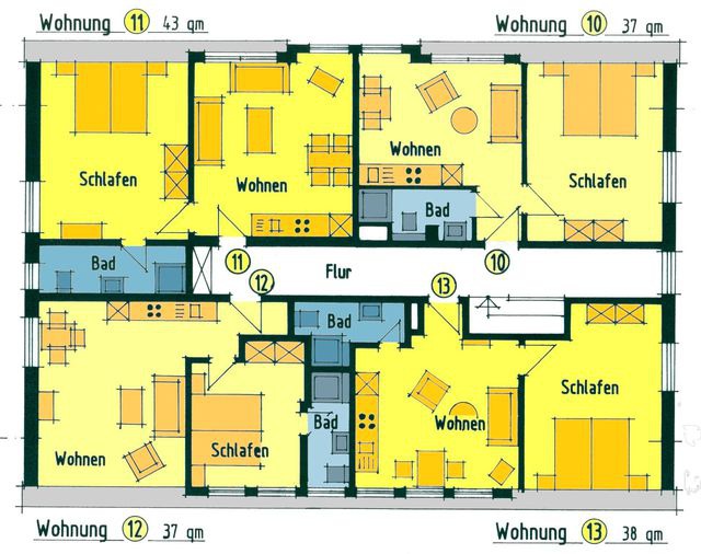 Ferienwohnung in Fehmarn OT Meeschendorf - Kleingarn - "Meeresblick" Nr. 13 - Bild 4