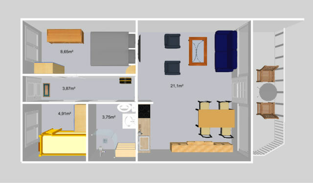 Ferienwohnung in Sch&ouml;nberger Strand - Beischroth, Marcel: App. Nr. 203 im "Haus Seelust" - Bild 17