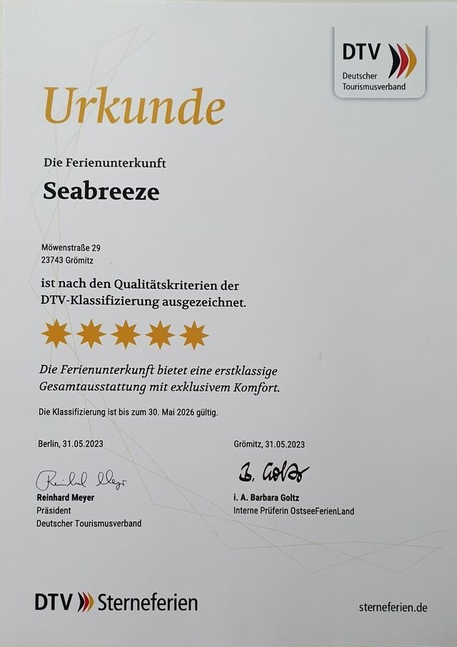 Ferienwohnung in Gr&ouml;mitz - "Seabreeze" - Bild 4