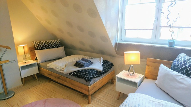 Ferienwohnung in Gr&ouml;mitz - Rosenstrasse 23 - Schlafzimmer 2