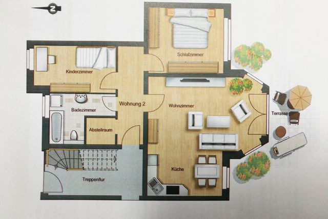 Ferienwohnung in Ostseeheilbad Zingst - Ostseewelle Whg. 2 - Bild 18