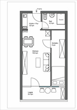 Ferienwohnung in Holm - Dierck, Martin: App.306 im "Haus Flensburg" - Bild 11