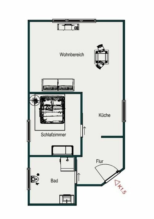 Ferienwohnung in Gr&ouml;mitz - Windm&uuml;hle 1.5 - Bild 20