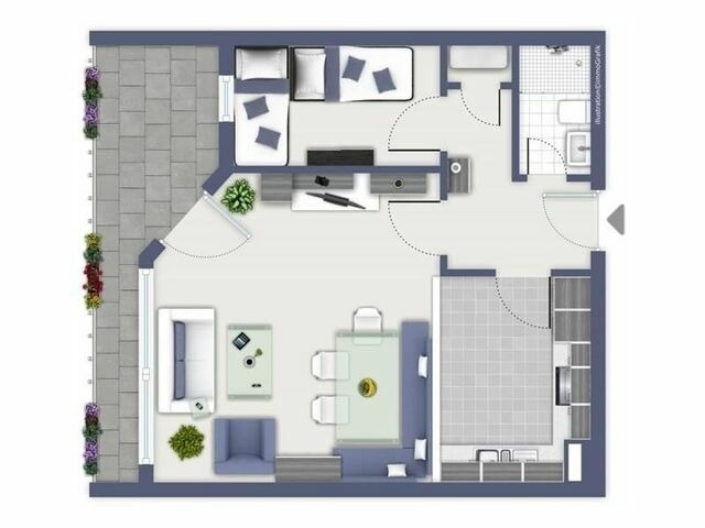 Ferienwohnung in Dahme - Strandhotel Wohnung 48 - Bild 16