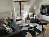Ferienwohnung in Gustow - Ferienwohnung "Nils Holgerson" mit Balkon zwischen Strand, Wald & Wiese im Südosten der Insel Rügen! - Bild 1
