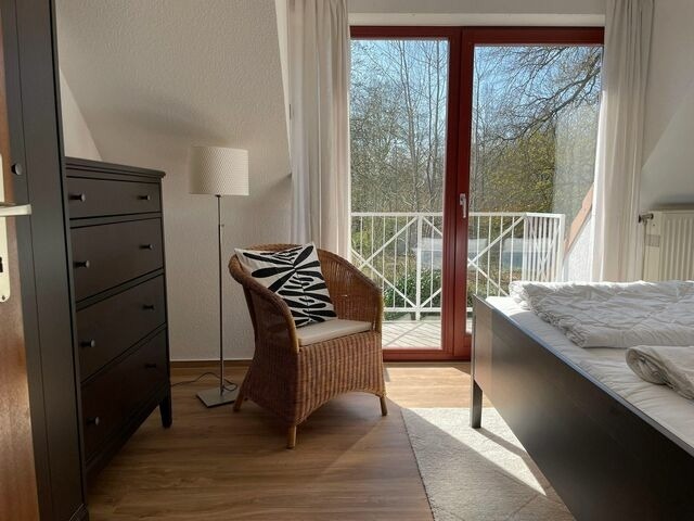 Ferienwohnung in Gustow - Ferienwohnung "Nils Holgerson" mit Balkon zwischen Strand, Wald & Wiese im Südosten der Insel Rügen! - Bild 9