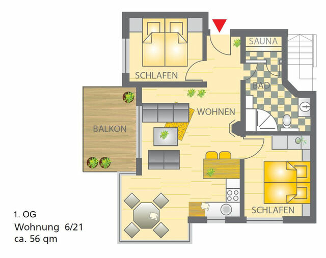 Ferienwohnung in Gro&szlig;enbrode - Sonnenschein 21 - Gro&szlig;enbrode - Bild 23