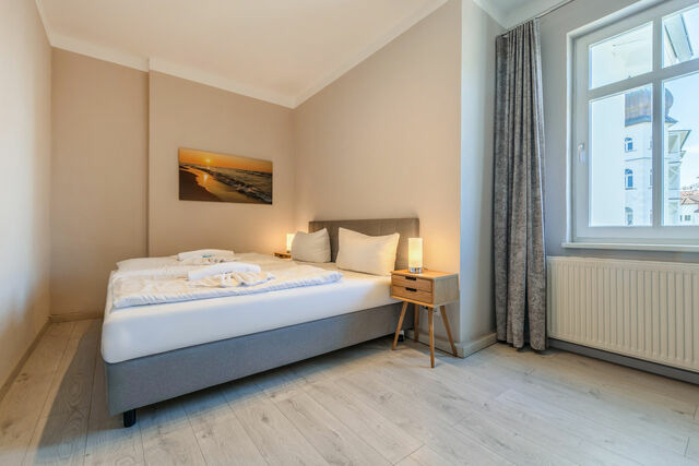 Ferienwohnung in Binz - Villa Iduna / Ferienwohnung No. 11 - 1. OG mit Balkon nach Osten - Bild 14