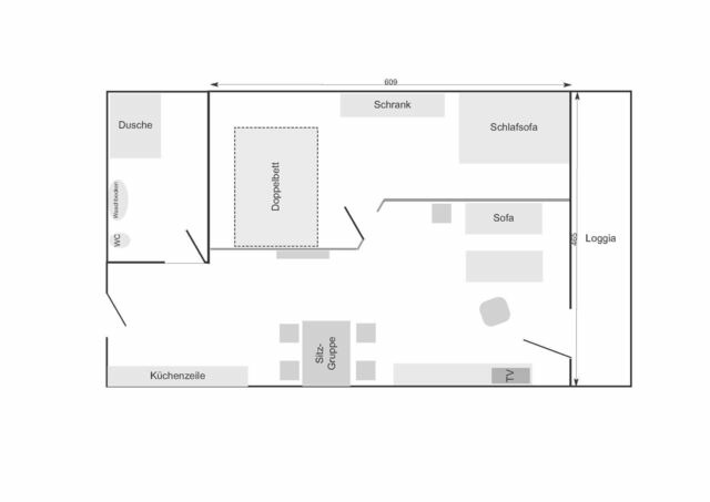 Ferienwohnung in Schönberg - Ferienwohnung L254 an der Ostsee - Bild 12