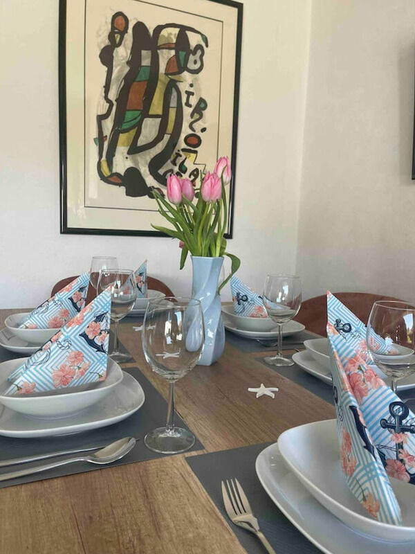 Ferienhaus in Gr&ouml;mitz - Ankerplatz - gem&uuml;tliches Ferienhaus mit Garten und Terrasse f&uuml;r die gro&szlig;e Familie - Bild 5
