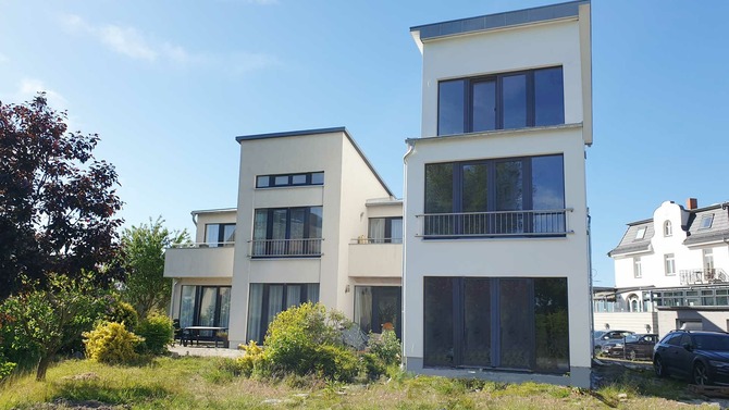 Ferienwohnung in Börgerende - Appartement 2 - Gartenidyll - Villa Ostsee-Blick