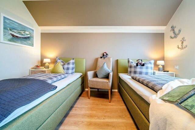 Ferienwohnung in Olpenitz - Fewo R&auml;uberh&ouml;hle by Seeblick Ferien ORO, Kamin, Sauna, Dusche - Bild 20