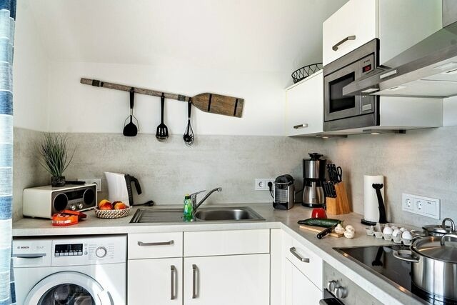 Ferienwohnung in Olpenitz - Fewo R&auml;uberh&ouml;hle by Seeblick Ferien ORO, Kamin, Sauna, Dusche - Bild 24