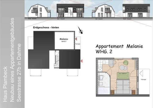 Ferienwohnung in Dahme - L&uuml;tt Plambeck-Appartement Melanie EG 2 - Bild 17