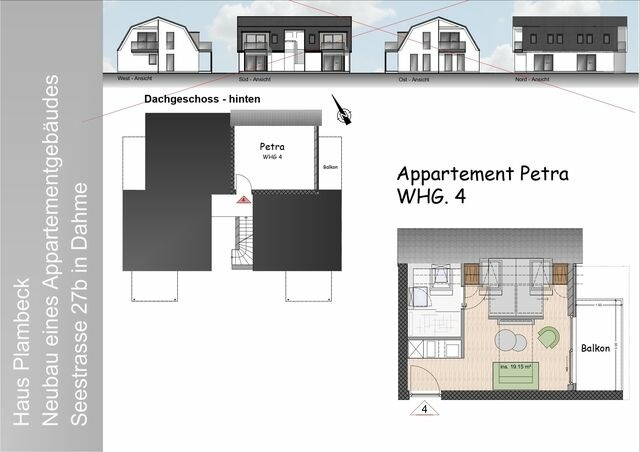 Ferienwohnung in Dahme - Lütt Plambeck-Appartement Petra DG 4 - Bild 18