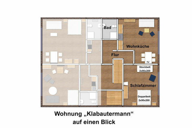 Ferienwohnung in Wendtorf - Whg. Klabautermann - Haus Nordlichter - Bild 9