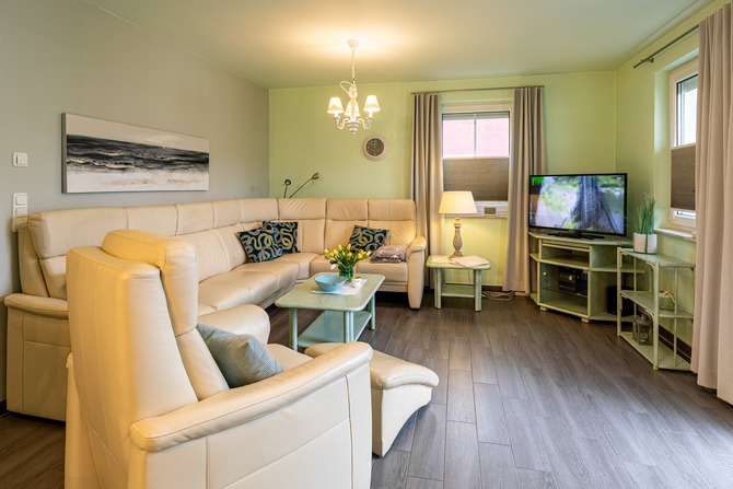 Ferienwohnung in Zingst - Whg S, Ihr UrlaubsZuhause - Wohnbereich