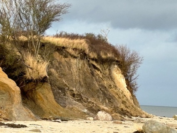 Ferienwohnung in Fehmarn OT Staberdorf - Wohnung am Meer - Umgebung Steilküste Staberhuk