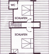 Ferienhaus in Kappeln - Ferien bei Woydt - Koje mit Schleiblick - Bild 11