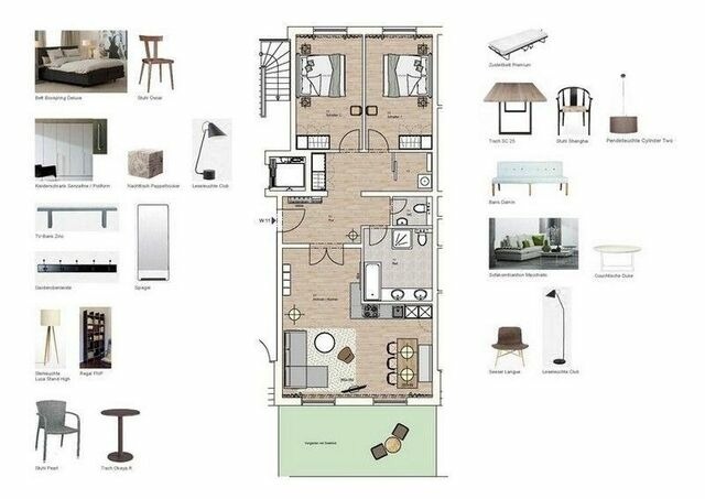 Ferienwohnung in Binz - Ferienwohnung 11 Strandhaus Seeblick Binz - Bild 13