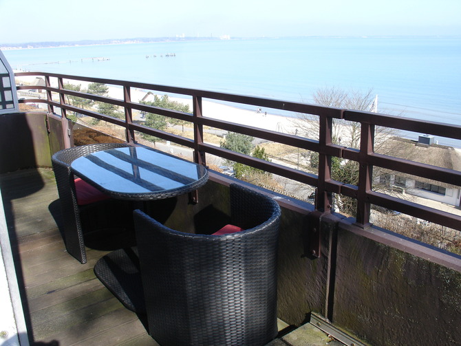 Ferienwohnung in Scharbeutz - Residence Sea View - Balkon