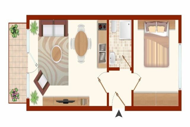 Ferienwohnung in Laboe - Kapitänshaus Nr. 10 - Bild 25