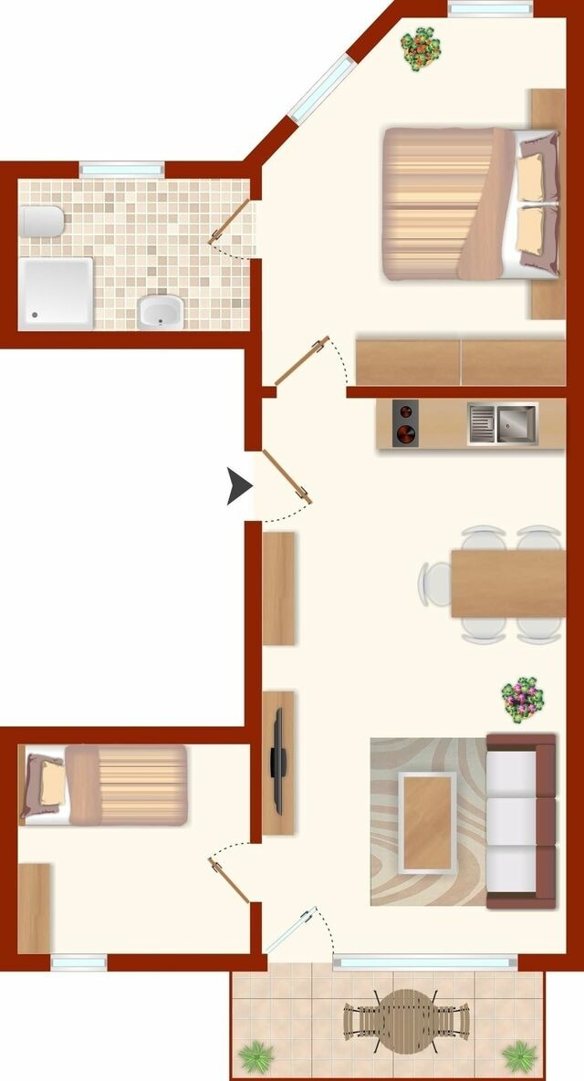 Ferienwohnung in Laboe - Kapit&auml;nshaus Nr. 9 - Bild 21