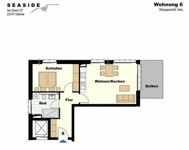 Ferienwohnung in Dahme - D&uuml;ne und Meer D&uuml;nenperle - Bild 16