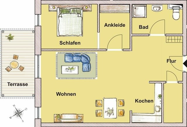 Ferienwohnung in Ahlbeck - (Brise) Ahlbeck Suiten App. 02 - Bild 16