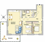 Ferienwohnung in Ahlbeck - (Brise) Ahlbeck Suiten App. 01 - Bild 14