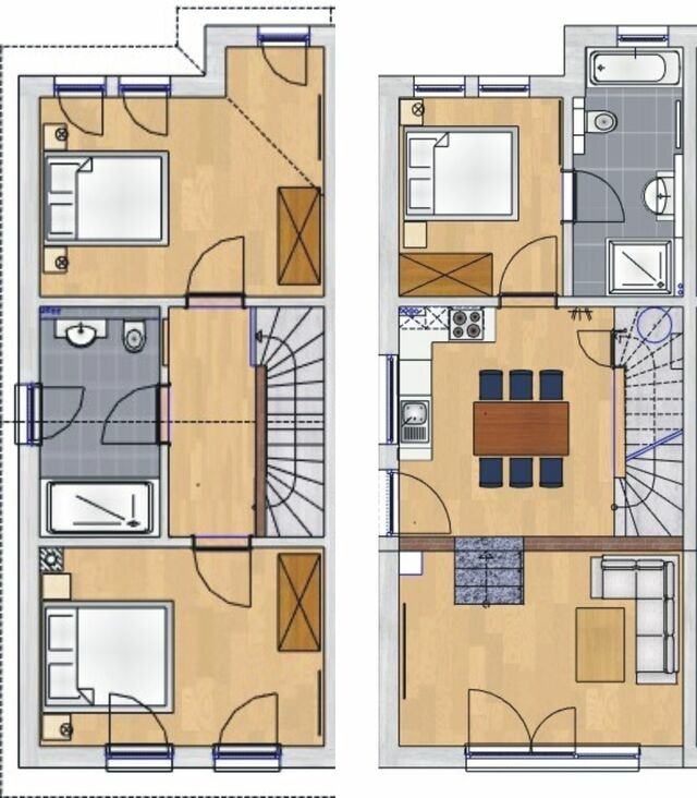 Ferienhaus in Ahlbeck - (Brise) Ferienhaus Alte D&uuml;ne App. 18B - Bild 17