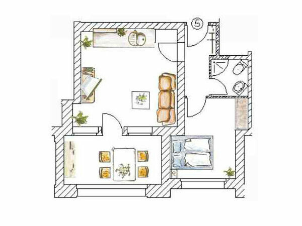 Ferienwohnung in Seebad Heringsdorf - (Brise) Villa Mailin App. 5 - Bild 10