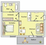 Ferienwohnung in Seebad Bansin - (Brise) Villa Bansini App. 20 - Bild 7