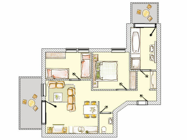 Ferienwohnung in Seebad Heringsdorf - (Brise) Neubauvilla Elbflorenz App. 08 - Bild 20