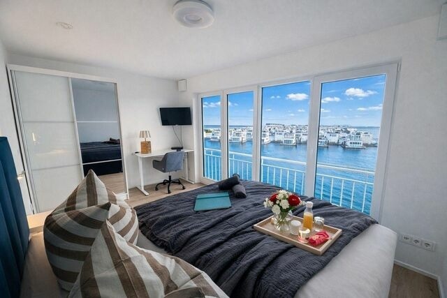 Ferienhaus in Olpenitz - Schleivilla Ahoi by Seeblick Ferien ORO, 3 SZ Sauna, Wasserlage - Bild 25