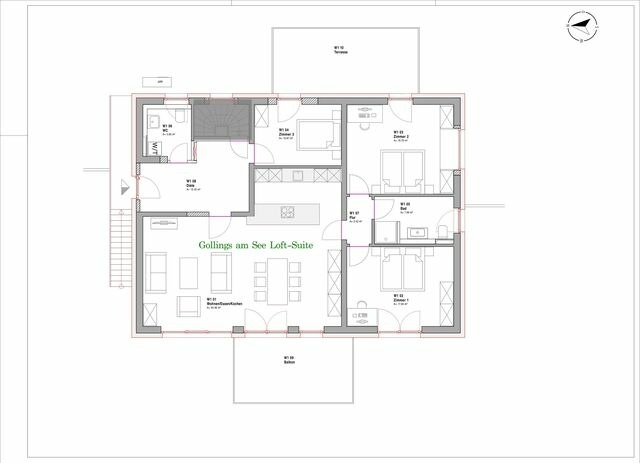 Ferienwohnung in Bosau - Gollings am See Loft-Suite - Bild 24
