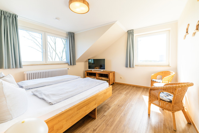 Ferienwohnung in Fehmarn OT Neue Tiefe - Strandhotel Garni Fehmarn - erholsames Schlafen