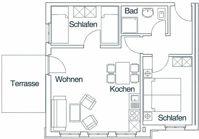 Ferienwohnung in Bansin - Villa Sonnengl&uuml;ck, App. 22 - Bild 9
