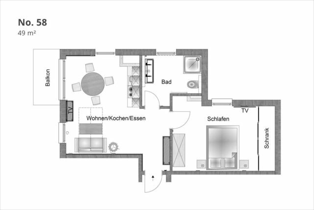 Ferienwohnung in Binz - Min H&uuml;sung - 90623 - Bild 9